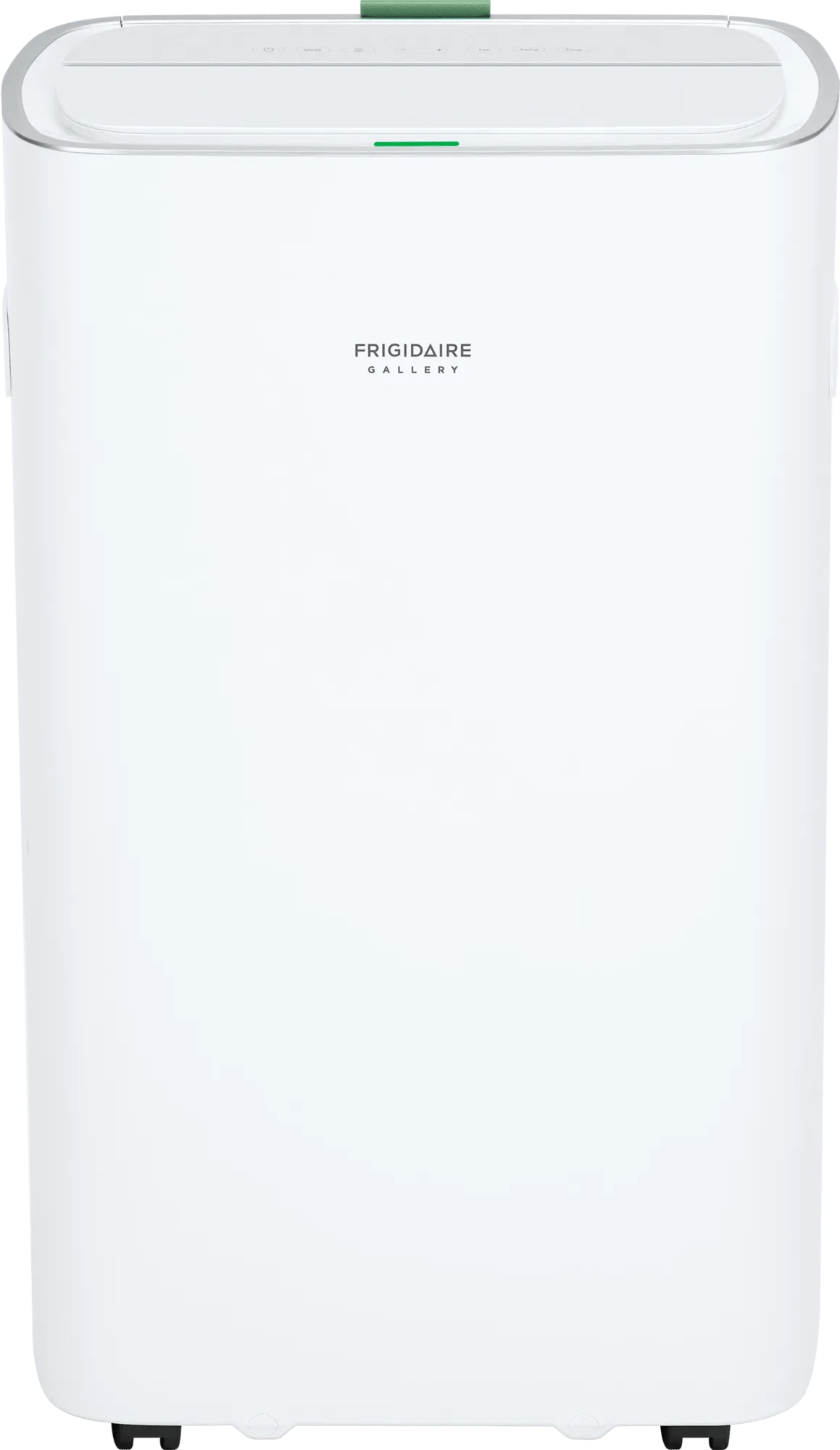 Front view of the white Frigidaire Gallery GHPC142AA1 portable air conditioner on a plain background. The model-coded product image is associated with this exact page; photographic-versus-render status is uncertain.