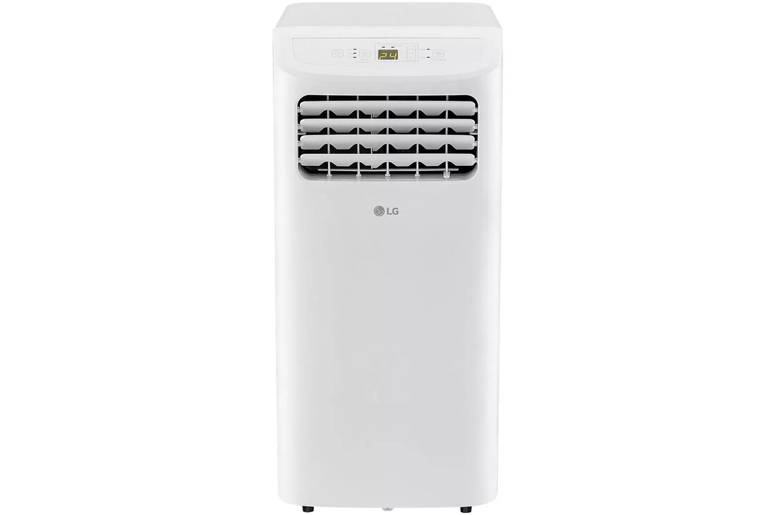 LG LP0524WFR / LP0624WFR white portable AC manufacturer family illustration, front view