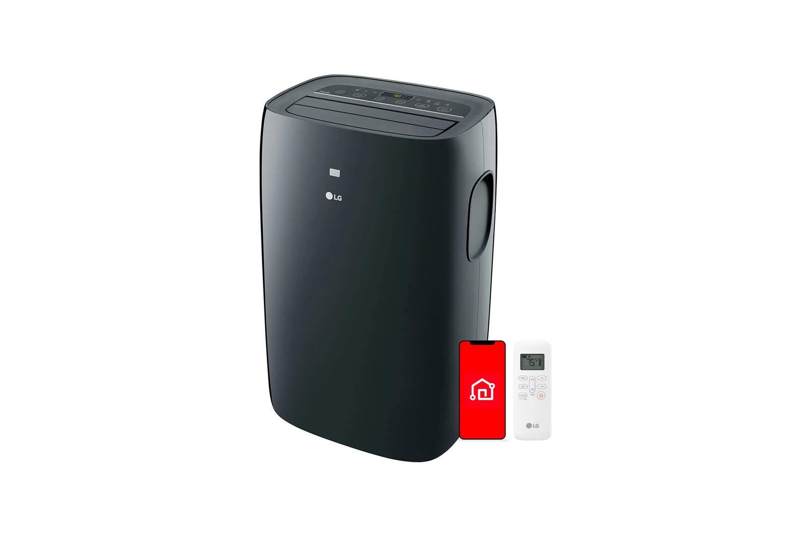 LG gray portable air conditioner LP0821GSSM